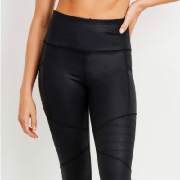 Mono B leggings high waisted four way stretch - Picture 6 of 7